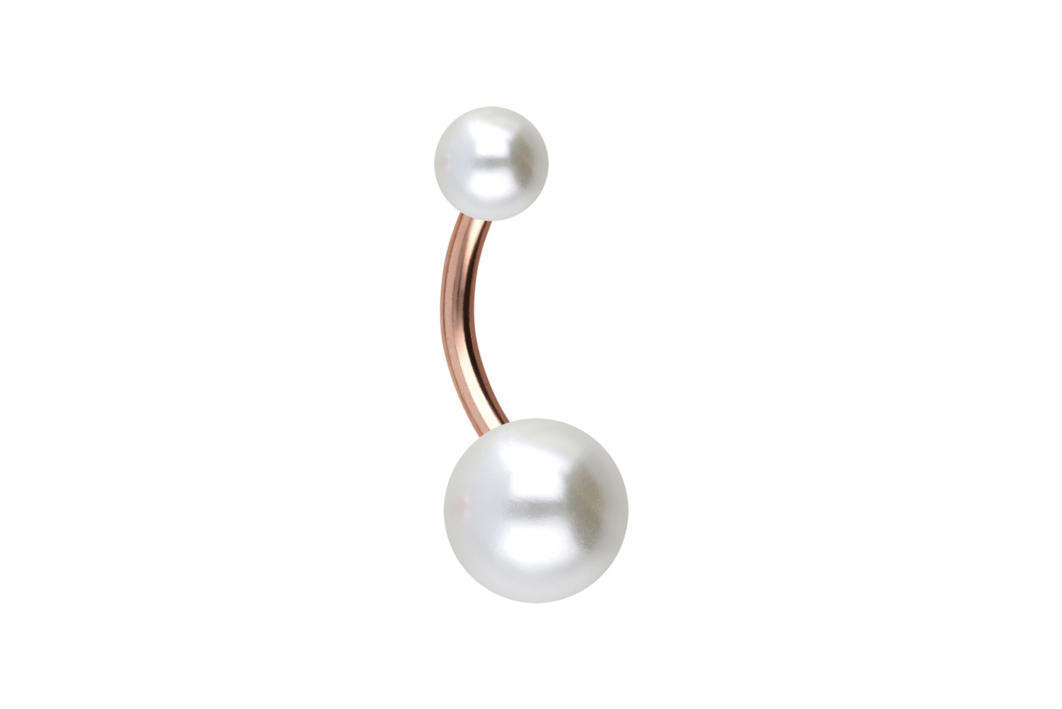 Titan Bananabell Piercing SYNTHETISCHE PERLEN